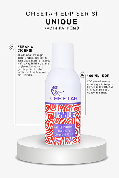 cheetah Unique Kadın Parfümü 100 Ml - Çiçeksi