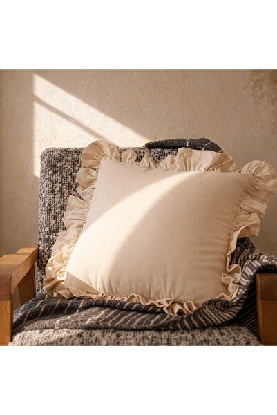 Evidea Pernă moale Fancy - Bej - 40x40 cm