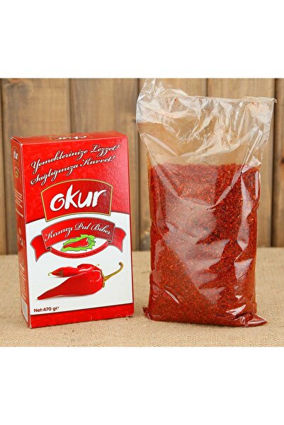 Okur Kahramanamaraş Tatlı Pul Biber -Okur Biber-470 Gr.