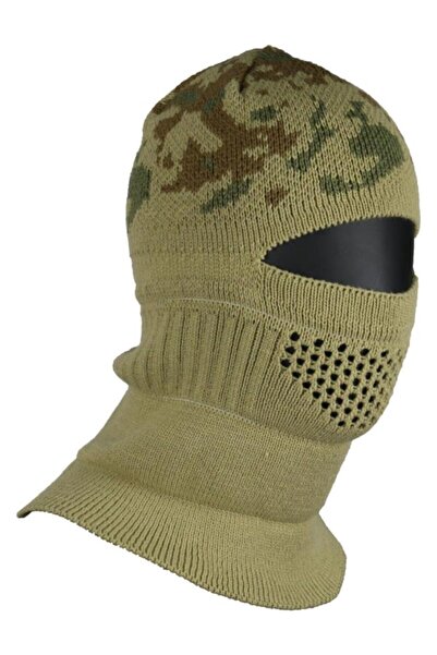 UNİFORMTÜRK قبعة تكتيكية مقاومة للبرد + قناع تمويه قياسي من جاندارما