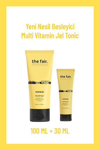 the fair. the fair. Yeni Nesil Besleyici Multi Vitamin Jel Tonic 100 ml+30 ml