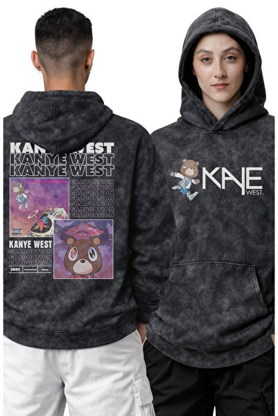 Fuddy Moda سويت شيرت بغطاء للرأس مطبوع عليه ألبوم التخرج للجنسين، هوديي كاني ...