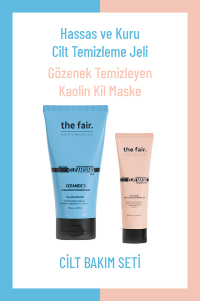 the fair. the fair. Hassas ve Kuru Cilt Temizleme Jeli 150 ml ve Gözenek Temi...