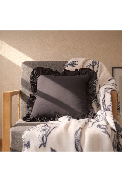 Evidea Pernă moale Fancy - Negru - 40x40 cm