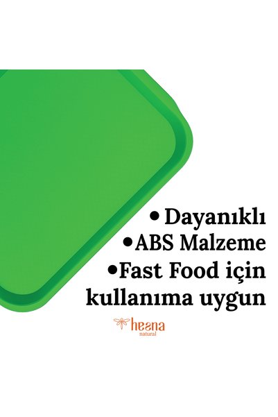 Hesna Natural No1 Fast Food Tray - Service Tray - Presentation Tray 27*36