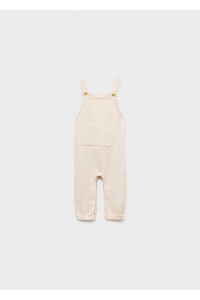 MANGO Baby Düğümlü pamuklu salopet