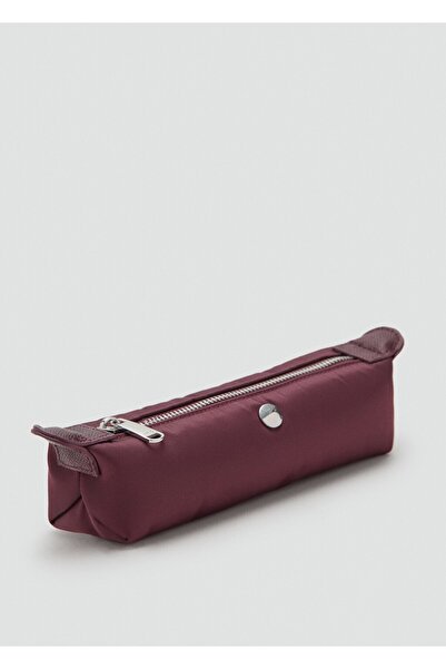 MANGO Woman Naylon fermuarlı kalemlik