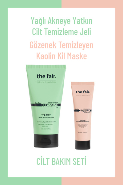 the fair. the fair. Yağlı Akneye Yatkın Cilt Temizleme Jeli 150 ml ve Gözenek...