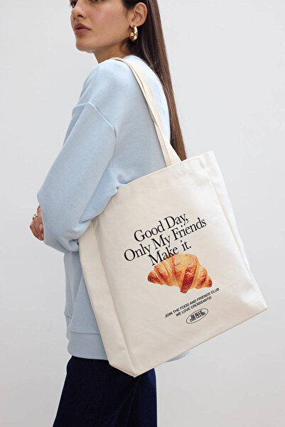 BE BLUE Good Day Canvas Bag