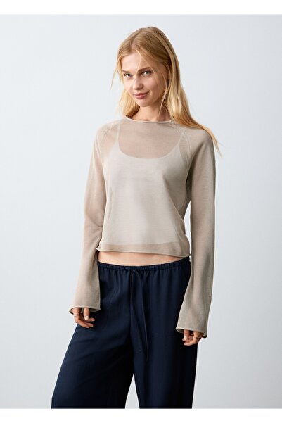 Mango Teen İnce örgülü kazak