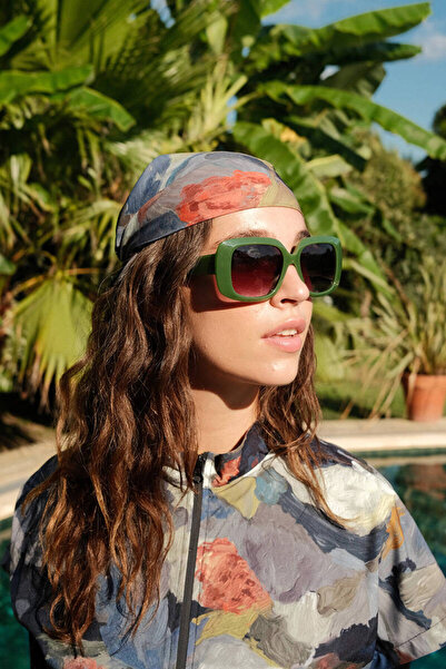 BE BLUE Bandană cu model albastru