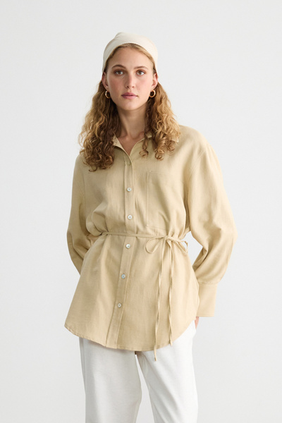 BE BLUE ΜΠΕΖ ΒΑΜΒΑΚΙ ΛΙΝΟ ΠΟΥΚΑΜΙΣΟ