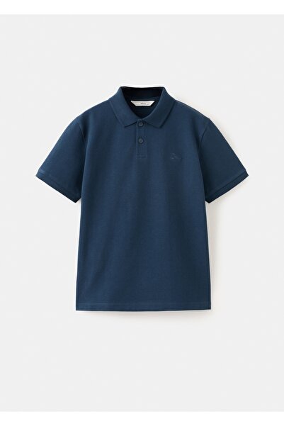 MANGO Kids Pamuklu polo gömlek