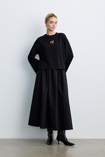 BE BLUE ΜΑΥΡΗ ΠΟΠΛΙΝΗ ΦΟΥΣΤΑ