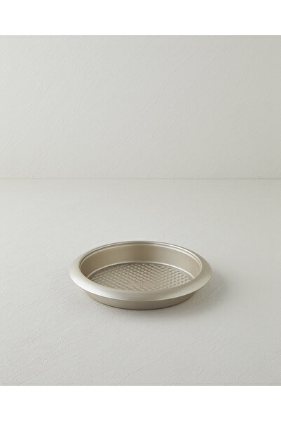 English Home Patisserie Elaris Carbon Steel Round Cake Mold 27X4.5 cm Champagne