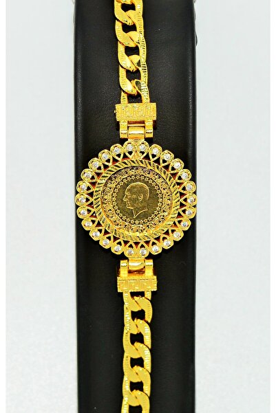 ÖZDEN KUYUMCUSU 22 Ayar Çeyrek Altınlı Bileklik CEY2203