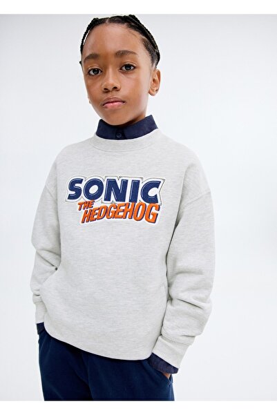 MANGO Kids Sonic sweatshirt