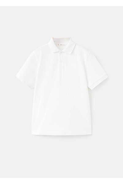 MANGO Kids Pamuklu polo gömlek