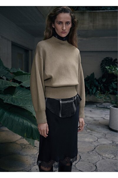 MANGO Woman Perkins yaka oversize kazak