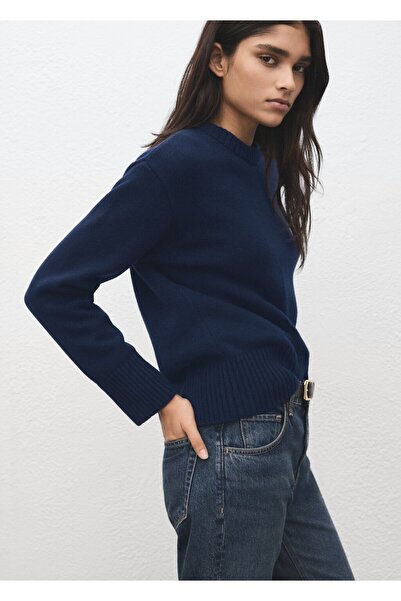 MANGO Woman Yünlü örgü kazak