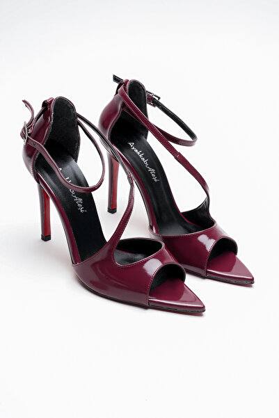 Ayakkabı Ateşi Pantofi cu toc subțire cu bretele încrucișate pentru femei Yel...