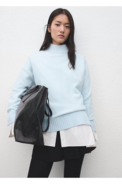 MANGO Woman Dekolteli kazak