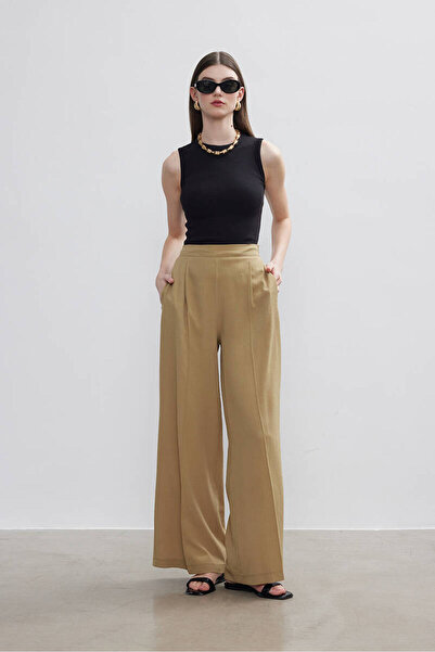 BE BLUE SAND WIDE LEG PANTS