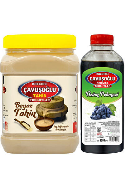 Bozkırlı Çavuşoğlu Beyaz Tahin 930g Üzüm Pekmezi 930g