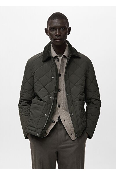 MANGO Man Su itici kapitone ceket