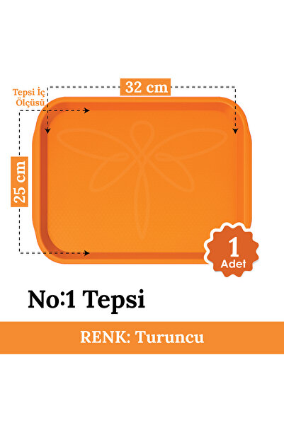 Hesna Natural No1 Fast Food Tray - Service Tray - Presentation Tray 27*36