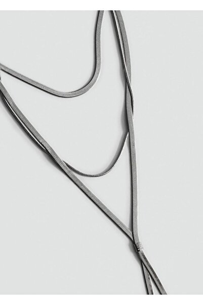 MANGO Woman Sallantılı karma kolye