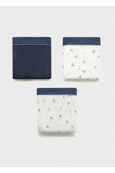 MANGO Kids 3'lü karma iç çamaşırı seti