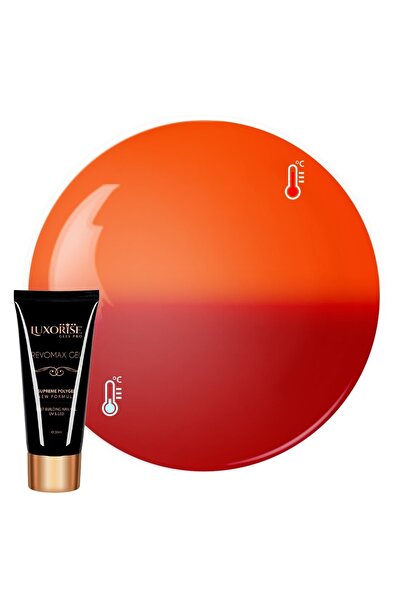 LUXORISE Polygel Thermo REVOMAX GEL Opulent Cherry, 30ml
