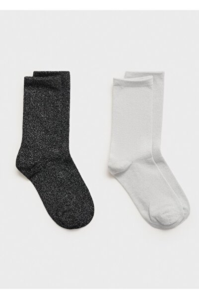 Mango Teen 2'li lureks çorap