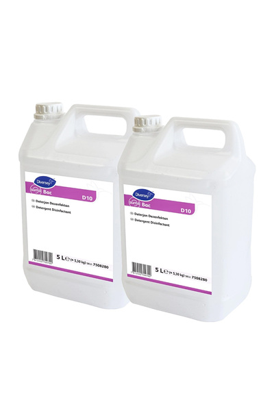 Diversey Suma Bac D10 Dezenfektanlı Yüzey Deterjanı 2x5 L