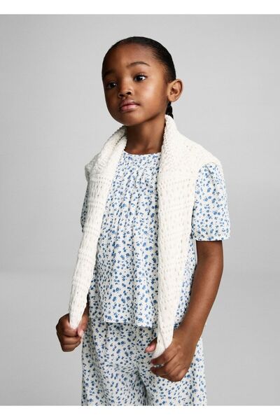 MANGO Baby Μπλουζάκι με στάμπα λουλουδιών