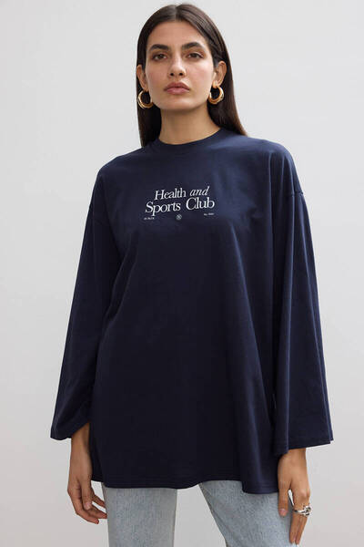 BE BLUE SĂNĂTATE ȘI SPORTURI TRICOU MÂNECĂ LUNGĂ