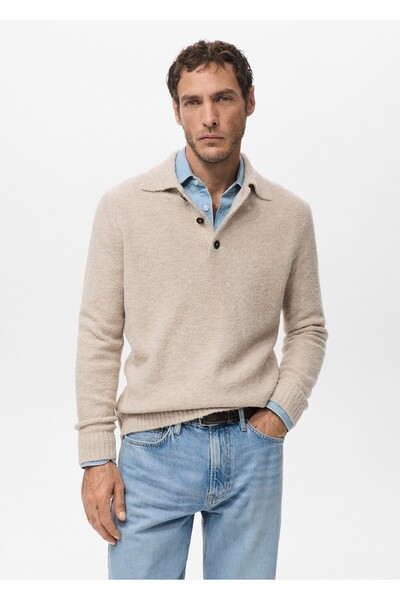 MANGO Man Mini buklet polo gömlek