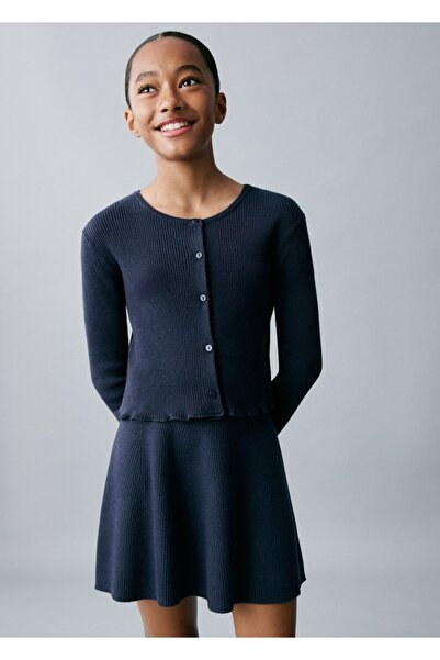 MANGO Kids Fitilli dokuma etek