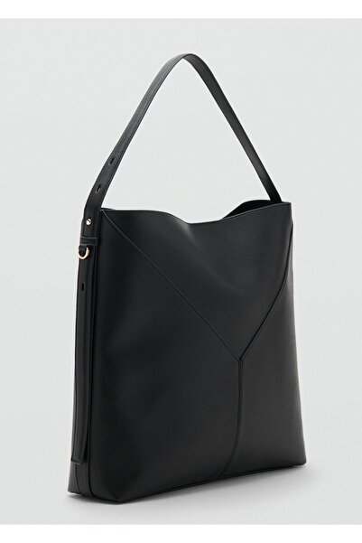 MANGO Woman Büyük boy bucket çanta