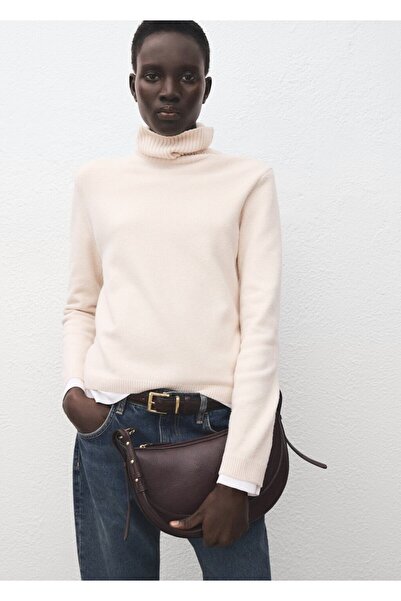 MANGO Woman Balıkçı yaka triko kazak