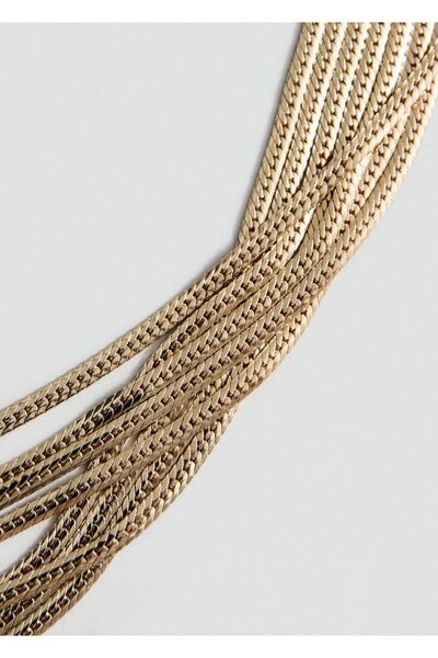 MANGO Woman Dökümlü kolye