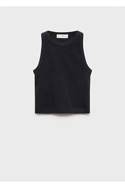 MANGO Kids Kurze Strickbluse