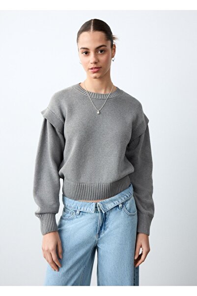 Mango Teen İnce örgülü kazak