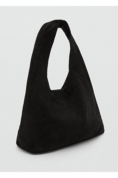 Mango Teen Süet deri mini çanta