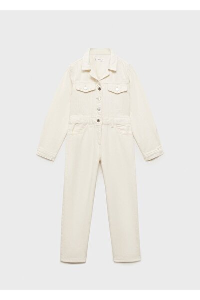 MANGO Kids Uzun denim tulum