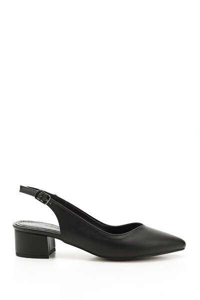 GÖNDERİ(R) Жіночі чорні туфлі з відкритою задньою частиною та гострим носком