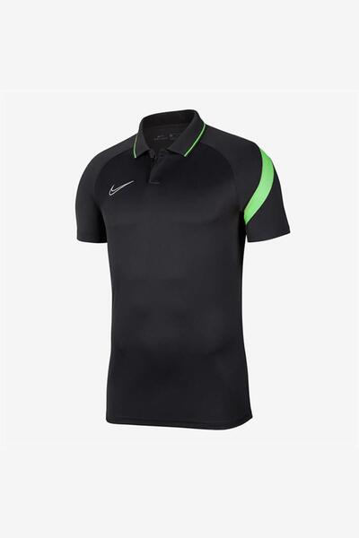 Nike Ανδρικό μπλουζάκι πόλο M Nk Df Acdpr BV6922-060 Μαύρο & Πράσινο με λαιμό...