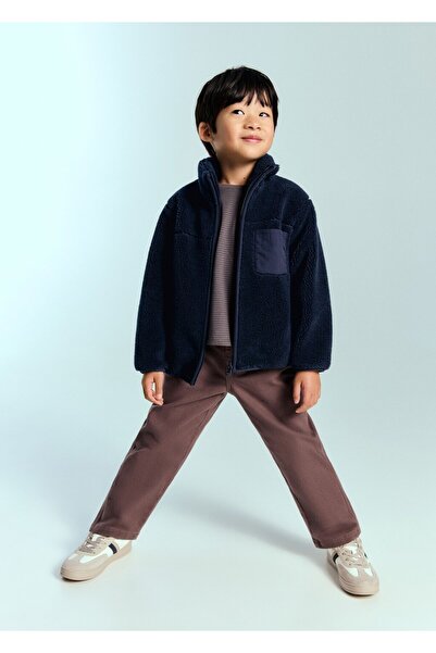 MANGO Baby Düz kesim pantolon