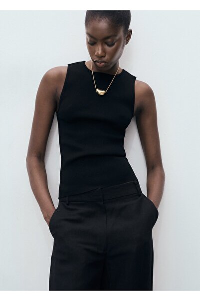 MANGO Woman İnce örgü bluz